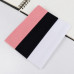 Kit 4 Faixas de Cabelo Femininas Largas Preto Branco Rosa e Azul