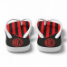 Chinelo Masculino AC Milan Red & Black Block