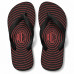 Chinelo Masculino AC Milan Red Circles