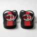 Chinelo Masculino AC Milan Faixa Vermelha
