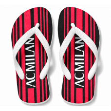 Chinelo Masculino AC Milan Vertical Text Chinelo Masculino AC Milan Vertical Text