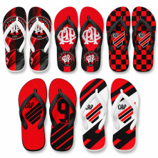 Chinelo Masculino Atletico Paranaense Varias Estampas
