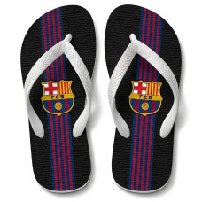 Chinelo Masculino Barcelona Black Stripe