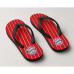 Chinelo Masculino Bayern de Munique Listrado Vermelho e Branco