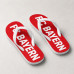 Chinelo Masculino Bayern Munich Vertical Text