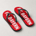 Chinelo Masculino Bayern Munich Vertical Text