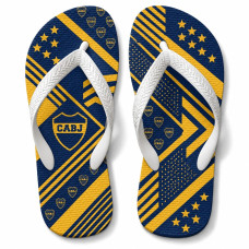 Chinelo Masculino Boca Juniors Azul e Amarelo Chinelo Masculino Boca Juniors Azul e Amarelo