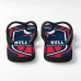 Chinelo Masculino Chicago Bulls Bull Basketball Azul, Vermelho e Branco