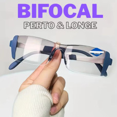 Óculos Com Ajuste de Grau Automático - Bifocal  Para Perto e Longe