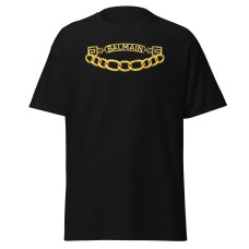 Camiseta Masculina Balmain Gold