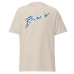 Camiseta Masculina Balmain Ice Blue