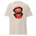 Camisa Feminina Baby Look Gold Lips