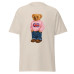 Camisa Feminina Baby Look Polo Bear Pink
