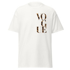 Camisa Feminina Baby Look Vogue Onça