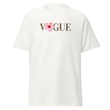 Camisa Feminina Baby Look Vogue Tropical