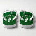 Chinelo Masculino Boston Celtics Classic Verde
