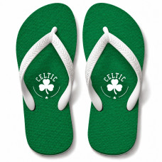 Chinelo Masculino Boston Celtics Shamrock Verde e Branco Chinelo Masculino Boston Celtics Shamrock Verde e Branco