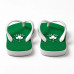 Chinelo Masculino Boston Celtics Shamrock Verde e Branco Chinelo Masculino Boston Celtics Shamrock Verde e Branco