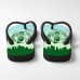 Chinelo Masculino Boston Celtics Skyline Verde e Azul Claro