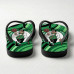 Chinelo Masculino Boston Celtics Swirl Verde e Preto