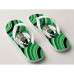 Chinelo Masculino Boston Celtics Swirl Verde e Preto