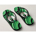 Chinelo Masculino Boston Celtics Swirl Verde e Preto