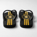 Chinelo Masculino Chelsea Black & Gold Stripes Chinelo Masculino Chelsea Black & Gold Stripes