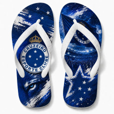 Chinelo Masculino Cruzeiro Raposa Azul