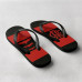 Chinelo Masculino Flamengo Fúria Rubro-Negra