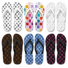 Chinelo Feminino Louis Vuitton Varias Estampas