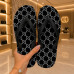 Chinelo Feminino Gucci Black White