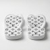 Chinelo Feminino LV Black White