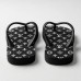 Chinelo Feminino LV Black White
