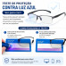 Óculos De Leitura, Zoom Automático Inteligente super leve e confortável
