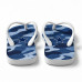 Chinelo Masculino Dallas Cowboys Camuflado Azul