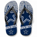 Chinelo Masculino Dallas Cowboys Grunge Azul e Cinza