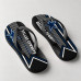 Chinelo Masculino Dallas Cowboys Pinstripe Preto e Azul