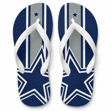 Chinelo Masculino Dallas Cowboys Star Navy e Cinza