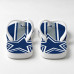 Chinelo Masculino Dallas Cowboys Star Navy e Cinza