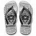 Chinelo Masculino D.C. United 25 Years Edição Comemorativa Preto e Branco