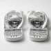 Chinelo Masculino D.C. United 25 Years Edição Comemorativa Preto e Branco