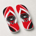 Chinelo Masculino D.C. United Curve Vermelho, Preto e Branco Chinelo Masculino D.C. United Curve Vermelho, Preto e Branco