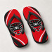 Chinelo Masculino D.C. United Curve Vermelho, Preto e Branco Chinelo Masculino D.C. United Curve Vermelho, Preto e Branco