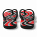 Chinelo Masculino D.C. United Swirl Vermelho, Preto e Cinza