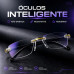 Kit Óculos Inteligentes para Perto e Longe com Ajuste Automático de Grau + Estojo e Limpa-Lentes