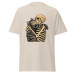 Camiseta Masculina Esqueleto Abraçando Gato – Estilo Dark Art Vintage Camiseta Masculina Esqueleto Abraçando Gato – Estilo Dark Art Vintage