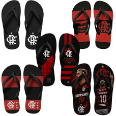 Chinelo Masculino Flamengo Varias Estampas
