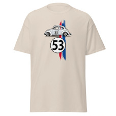Camiseta Masculina Fusca Herbie 53 – Estilo Retrô Automobilístico