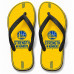 Chinelo Masculino Golden State Warriors Strength In Numbers Amarelo e Azul