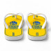 Chinelo Masculino Golden State Warriors Strength In Numbers Amarelo e Azul